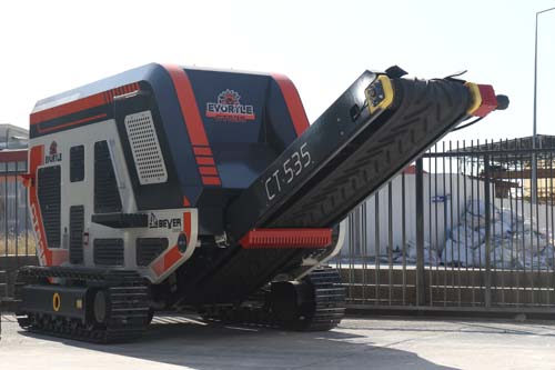 Environmental impact of construction waste recycling with a focus on concrete crushers